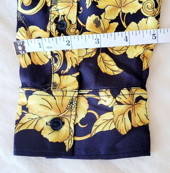 "NWT" Versace Barocco Silk Shirt - Picture 4 of 16